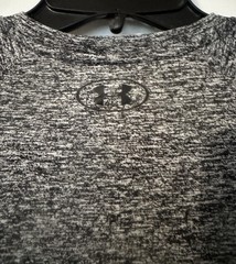 Under Armour 1326413 Men’s UA Tech 2.0 Training T-Shirt, Black/Graphite, Large
