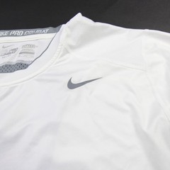 Nike Pro Combat Short Sleeve Shirt Men’s White Used XXL