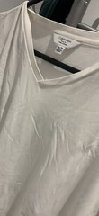 Calvin Klein White V Neck T Shirt Men’s XL Casual Basic Tee