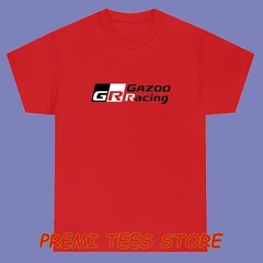 GR Gazoo Racing Japan Sports Car Tuner Men’s Red Size S-3XL