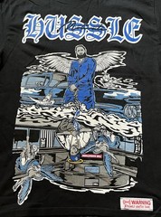 Nipsey Hussle Crenshaw Blvd T-Shirt Graphic Rap Tee Black Medium Streetwear NWT