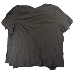St John’s Bay Mens T Shirt 3 Pack 3XL Black V Neck Quick Dry Easy Care