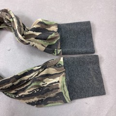 Vintage Spartan Shirt Mens Medium Green Realtree Made USA 90s Ringer Hunt Faded