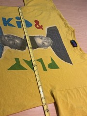 Kid & Play Modern Rap Tee T-Shirt Yellow XL Original Flavor Music