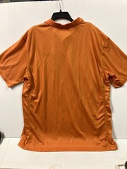 Pay Day Peanut Caramel Candy Bar Polo Button Down Shirt 3XL (Employee) Orange
