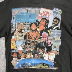 New Orleans Rap T-Shirt Men’s Large Shaka Wear Lil Wayne Jazz Nola Cash Money