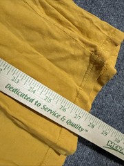 Southpole T-Shirt Mens XXL Yellow Skater Streetwear Hip Hop Script Y2K