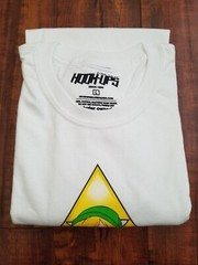 Hook-Ups Skateboard – Female Link Long Sleeve White Shirt – Men’s Large – NWOT