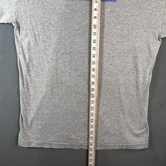 Vintage Converse Chuck Taylor T Shirt Large Gray Blue Star Logo USA