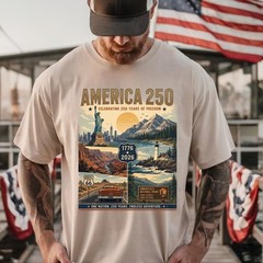 250 Graphic Tee, Vintage Travel Shirt, Route 66 National Parks shirt