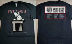 1990 Rush Rabit Presto North America Tour T-Shirt, Rush Band T-Shirt