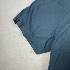 Free Fly Bamboo Tee Large Blue Raglan Short Sleeve Performance T-Shirt FF-120320