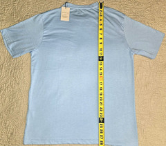 NEW PETER MILLAR, MEN’S MEDIUM, CROWN COMFORT BLUE POCKET👕T-SHIRT, MSRP $65.00!