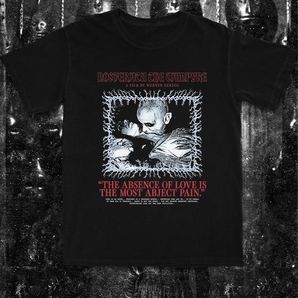 N0SFERATU THE VAMPYRE Classic Movie Graphic Tee Unisex Short Sleeve Shirt S-5XL