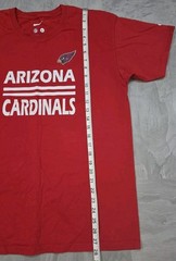 Nike Arizona Cardinals Men’s Red Football T Shirt Size L Preloved