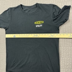 Keen Utility T Shirt Men’s Medium Black Graphic Tee Outdoors Hiking Camping