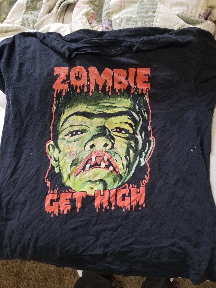 Rob Zombie’s Zombie Get High 2016 Return of the Dreads Concert shirt