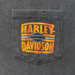 Harley Davidson Shirt Mens XL Blac Sioux Falls SD J&L Pheasant Vintage Truck
