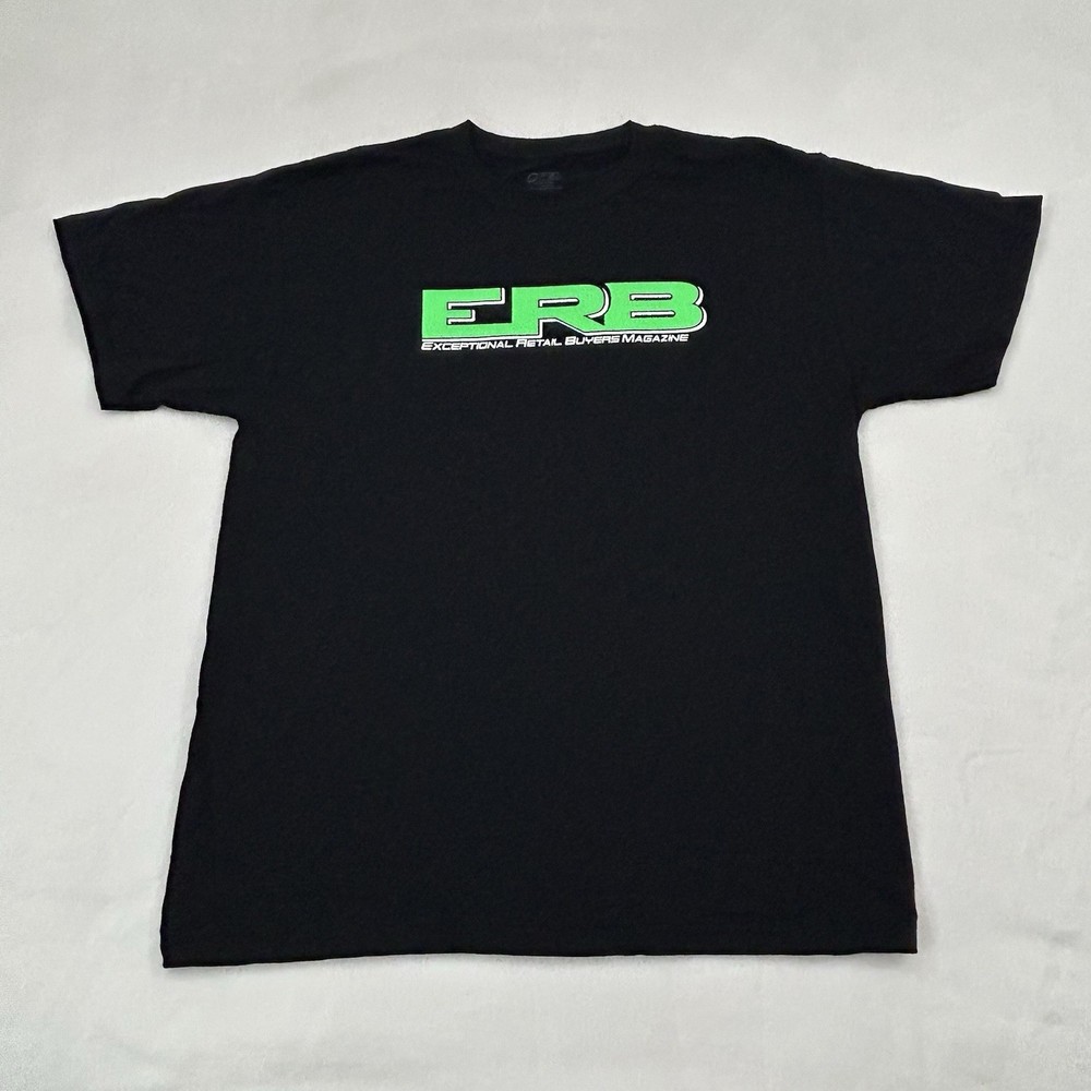 ERB Exceptional Retail Buyer’s Magazine Graphic Logo Short Sleeve T-Shirt Mens L