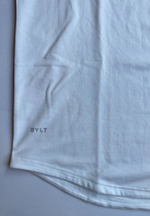 NWT BYLT Premium Basics Signature Drop-Cut T-Shirt Short Sleeve White Men’s XL