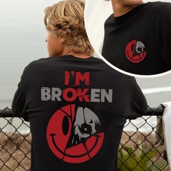 Im Ok Im Broken Invisible Illness I Am Ok Broken Shirt