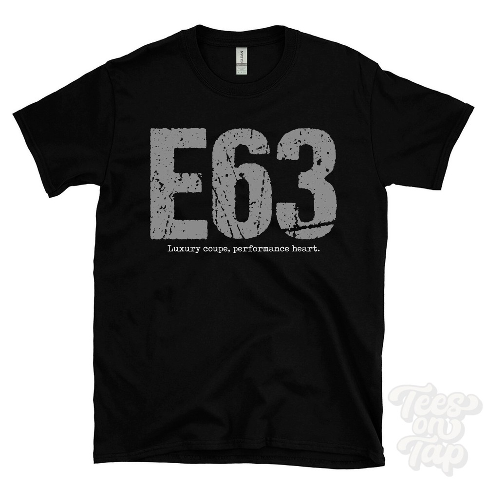 E63: Luxury coupe, performance heart T-Shirt car driver gift