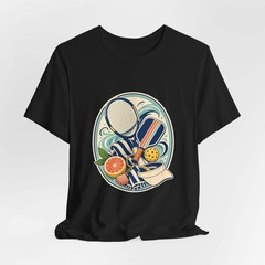 Coastal Courtside Badge T-Shirt Graphic