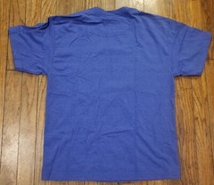 Vintage 90s Quicksilver T Shirt Blue YOUTH Size XL Surf Skate Fun Beach Surfing