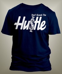 Mens Hip Hop Tee Shirt Don’t Knock the Hustle Graphic Big Tall Sm Streetwear T