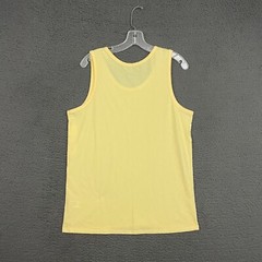 Goodfellow & Co Tank Top Mens Medium Yellow Sleeveless Casual Outdoor Dad Beach