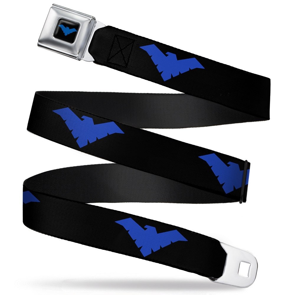 Belts Seatbelt Nightwing Wbm179 Belt, Multicolor, 1.5 Wide – 32-52 Inches in …
