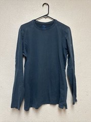 Kuhl Wildfibre Men’s Base Layer Shirt Blue Long Sleeve Outdoor Hiking Sz S