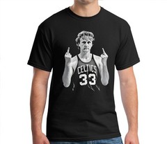 Larry Bird Middle Finger Unisex T-Shirt