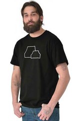 Ninja Manga Anime Iwagakure Stone Village Womens or Mens Crewneck T Shirt Tee