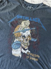 Metallica Official Merchandise Harvester of Sorrow Tour 1988 T-Shirt Men’s L/XL