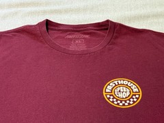 FASTHOUSE – Men’s Short Sleeve XL – EXTRA LARGE – Burgundy – F/H Speed Shop