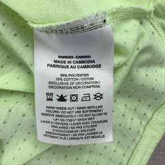 Nike Trail Dri-FIT ADV T-Shirt Mens Large Lime Green Running Performance Tee
