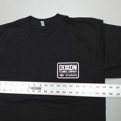 Dixxon Flannel Company Sturgis Badge Tee Shirt Short Sleeve Black Made in USA