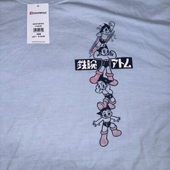 ASTRO BOY X SOUTH POLE TOKYO SIZE 4XB Blue SHIRT ANIME 60s CARTOON JAPAN
