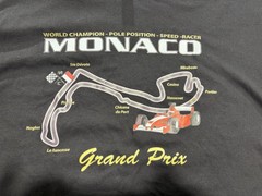 Vtg Legendary Monaco Grand Prix Sols Regent Depuis T Shirt S Gray F1 Racing 557