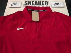 Nike Court Men’s Dri-FIT ADV Textured Tennis Polo – HQ0792 687 – Red – Size: M