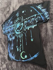 Liquid Blue 2001 Great Wolf Lodge Wolf All Over Print Men’s T-Shirt Size XL