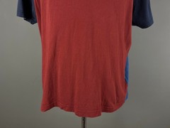 Hackett London T Shirt Men 3XL Heritage Multi Tee Colorblock Crest Red Blue