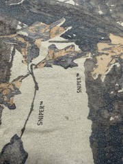 Vintage Ace Sportswear Hunting Camo Shirt Sniper Outdoor Boxy Fits Relaxed 3XL