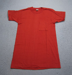 Vintage Fruit Of The Loom Shirt Mens S Selvedge Pocket Single Stitch 60s