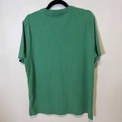 Sailboat Pocket Mens Soft Green Tee Summer Coastal Nautical Preppy Casual Large