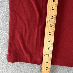 NWT True Religion Mens Shirt Medium M Red Stamp Foil Red Short Sleeve Camisa