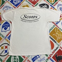 Y2K K Swiss Tennis 7.0 System T-Shirt Men’s L Scotts Parent-Child Classic