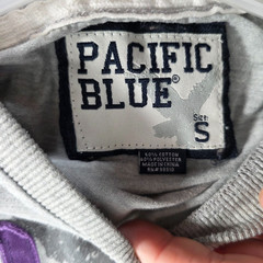 American Eagle Pacific Blue Shirt – Mens Size Small – Gray – Short Sleeve