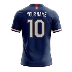Custom USA Soccer Jersey Personalized Name Number American Flag Shirt